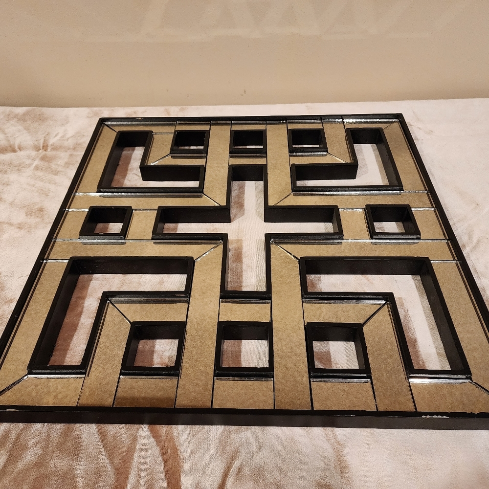 Akari Mirror Panels, Fretwork Mirror Panels